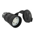 Leviton Electrical Plugs L6-30R Wetguard Con Blk 29W48-B